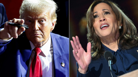 ¿Dónde y cómo ver el esperado debate presidencial entre Donald Trump y Kamala Harris?