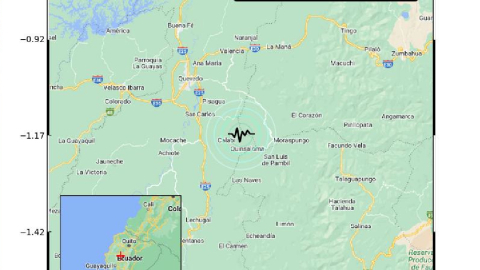 Sismo de magnitud 3.5 se registró en Los Ríos