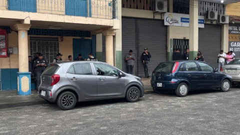 En en exterior de la Unidad Judicial de Naranjal, provincia del Guayas, fue asesinado un funcionario el 10 de septiembre.