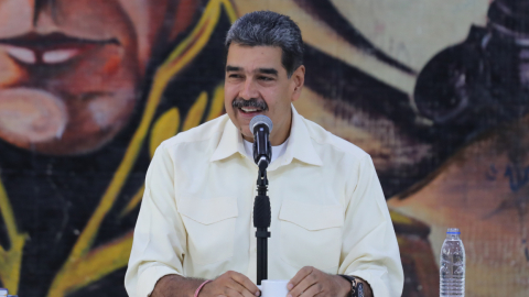 Nicolás Maduro durante un acto de condecoración, 13 de septiembre de 2024.