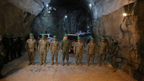 FF.AA. toman control del embalse de Mazar en la víspera del apagón nacional