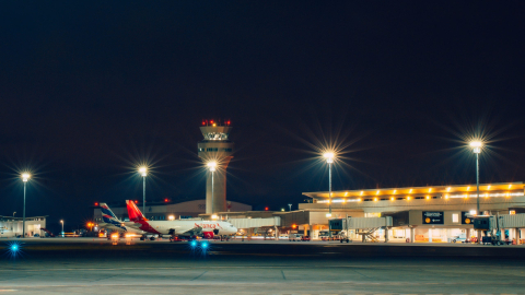 Fotografía referencial del aeropuerto de Quito "Mariscal Sucre".