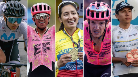 Natalia Vásquez, Alexander Cepeda, Miryam Núñez, Richard Carapaz y Mateo Ramírez están entre los convocados de Ecuador para el Mundial de Ciclismo 2024.