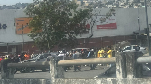 Un hecho violento ocurrió en la vía a Daule, en el norte de Guayaquil, el 23 de septiembre de 2024.