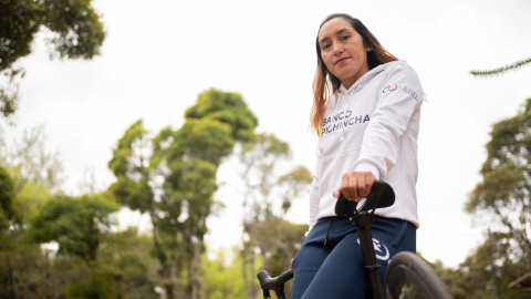 Miryam Núñez, durante una entrevista con PRIMICIAS en Quito, el 21 de agosto de 2024.