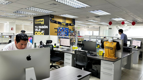 Las oficinas de Ecuabet, en Quito, donde también funciona la Fundación Prosperar Salud.