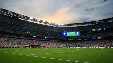 El MetLife Stadium durante la Copa Américsa, 8 de julio de 2024.