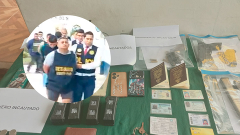 Drones, pasaportes y armas: Así fue capturado en Perú Alias 'Braulio', cabecilla de la Mafia 18