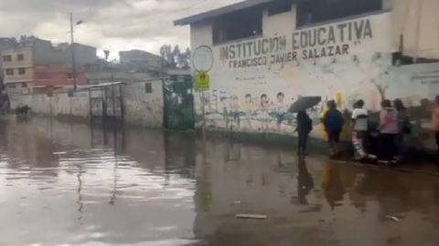 inundacion escuela