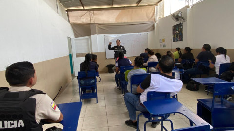 Capacitaciones contra el abuso sexual, Manabí.