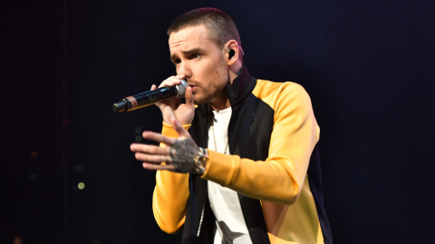 Liam Payne se presenta en el escenario durante el Jingle Ball 2017, 15 de diciembre de 2017.