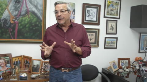 Jimmy Jairala, candidato presidencial Centro Democrático