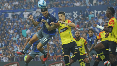 Emelec y Barcelona SC jugaron el primer Clásico del Astillero del 2024 el domingo 28 de abril, en el estadio Capwell.