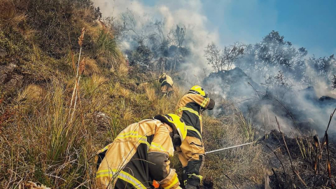 Incendios Ambato.