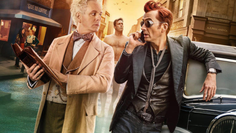 Imagen de la serie 'Good Omens' que llegará a su fin con un solo capítulo, como anunció Prime Video este jueves 24 de octubre de 2024.