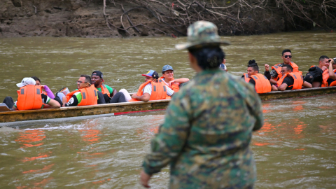 Panamá multará a migrantes ecuatorianos y de otras nacionalidades que entren por el Darién