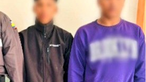 'Hortencio' y 'Palillo' fueron detenidos en Jipi Japa, Manabí.