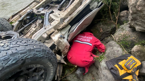 El accidente dejó varios muertos.