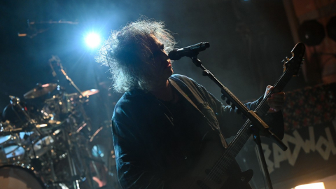 Robert Smith, líder del grupo The Cure, en una función en Londres del 1 de noviembre en la BBC.