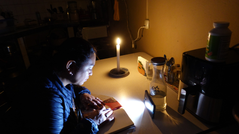 Cortes de luz en Cuenca, el 16 de octubre de 2024.