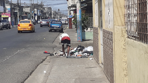 Recolección de basura en Guayaquil