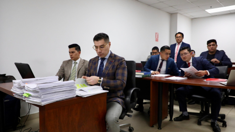 En el Complejo Judicial del norte de Quito se instaló este 14 de noviembre de 2024 la preparatoria de juicio.