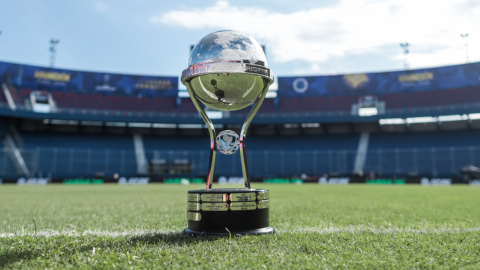 La Copa Sudamericana en el estadio La Nueva Olla, en Paraguay, 23 de noviembre de 2024.