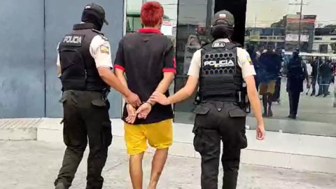 Un adolescente de 16 años, al 'servicio' de la banda Los Águilas, detenido por segunda vez en Guayaquil