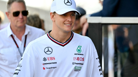 El piloto alemán Mick Schumacher, en una sesión de entrenamiento el 26 de mayo de 2024.