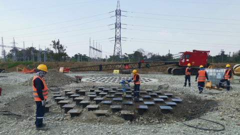 Estado del pilotaje para un tanque de combustible en el proyecto térmico de la Subestación Eléctrica de Quevedo. Los Ríos,