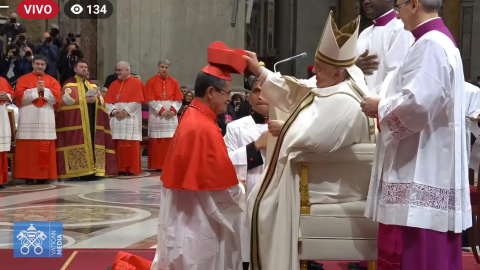 Monseñor Luis Cabrera fue designado cardenal de la iglesia Católica por el papa Francisco, este 7 de diciembre de 2024.