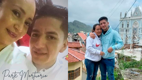 Sergio Raúl Castillo Ávila y Janeth Andrea Ojeda Facundo, esposos fallecidos en accidente en la vía Loja - Catamayo.