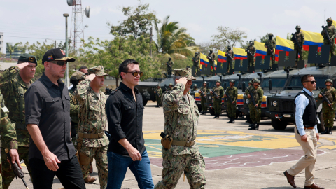 Daniel Noboa militares