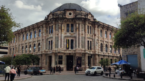 Corte Nacional de Justicia, en el Centro Histórico de Cuenca.