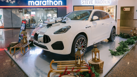 SUV Maserati Grecale que se sorteará en Scala Shopping