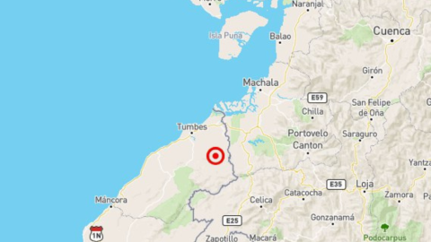 Reporte de un temblor del Instituto Geofísico