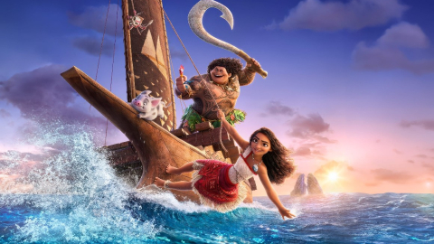 Escena de 'Moana 2', película de 2024.