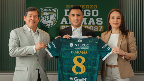 Diego Armas fue anunciado como nuevo fichaje de Orense, el 16 de diciembre de 2024.