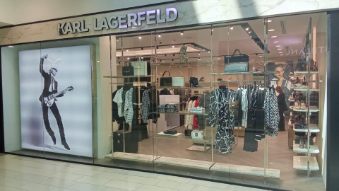 Tienda de la marca Karl Lagerfeld, en el Quicentro norte, el 17 de diciembre de 2024.