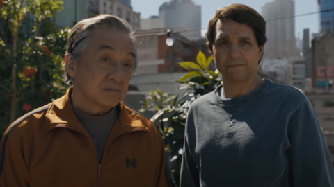 Sr. Han y Daniel LaRusso en el tráiler de 'Karate Kid: Legends' estrenado el 17 de diciembre de 2024.