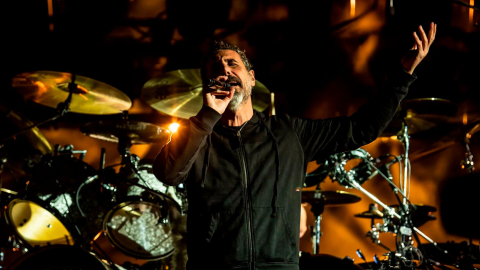 Serj Tankian, líder de la banda de rock System Of A Down.