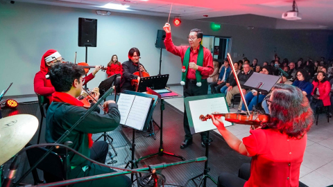 Concierto de Navidad realizado en Quito por Centro Ecuatoriano Norteamericano (CEN), el 11 de diciembre de 2024.