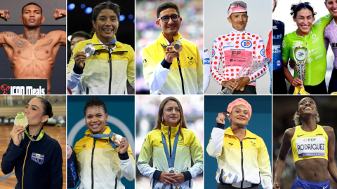 Estos son los 10 mejores deportistas ecuatorianos de 2024.