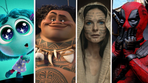 Escenas de 'Intensamente 2', 'Moana 2', Dune: Part Two' y 'Deadpool & Wolverine'.