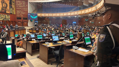 Imagen del pleno de la Asamblea Nacional del 31 de diciembre de 2024.