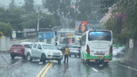 El accidente en Miravalle 3 en Quito, 3 de enero de 2025.