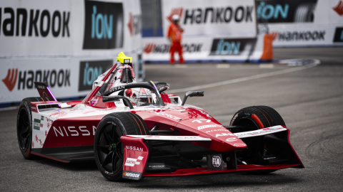 Norman Nato (FRA), del equipo Nissan Formula E, Nissan durante el ePrix de São Paulo, primera ronda del Campeonato Mundial de Fórmula E ABB FIA 2024-2015. Foto: