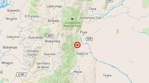 Reporte de un temblor del Instituto Geofísico