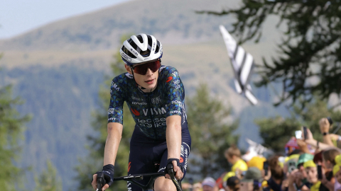 Jonas Vingegaard, durante el Tour de Francia, el 20 de julio de 2024.