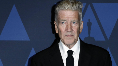 El director de cine David Lynch en la gala Annual Governors Awards, en Hollywood, en octubre de 2019.